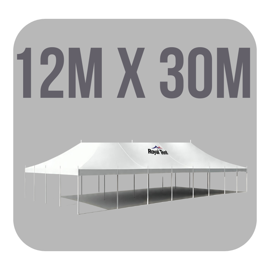 12m x 30m Peg and Pole Tent - Image 2